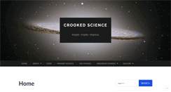 Desktop Screenshot of crookedscience.com